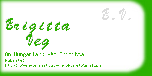 brigitta veg business card