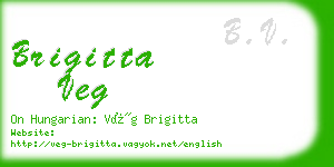 brigitta veg business card